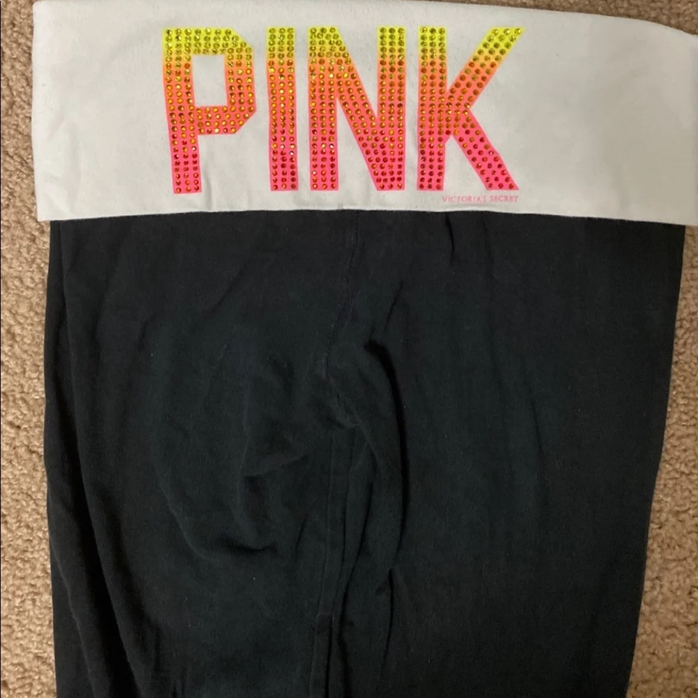 VS PINK crop leggings